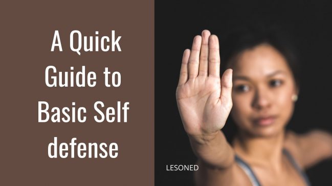 A quick guide to basic self defense